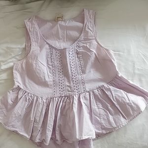 Anthropologie Peplum Top